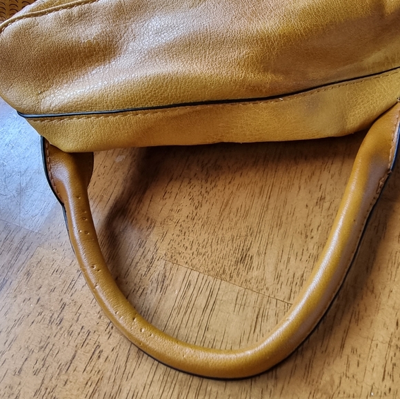 Woven Zippered Vintage Backpack With Cut-Outs - Picture 11 of 12